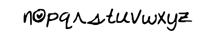 Karly_s_Alt Font LOWERCASE