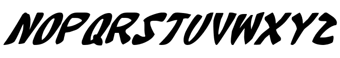Katana Italic Font LOWERCASE