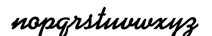 Kaufmann Bold BT Font LOWERCASE