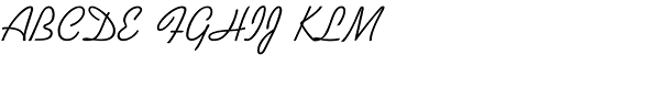 Kaufmann Medium Font UPPERCASE