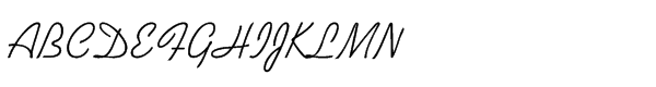Kaufmann® Std Regular Font UPPERCASE