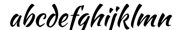 KaushanScript-Regular Font LOWERCASE