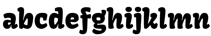 Kavoon-Regular Font LOWERCASE