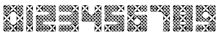 Kawung Textile Regular Font OTHER CHARS