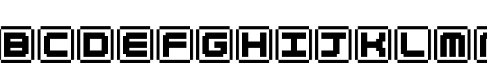 KEYmode Alphabet Font UPPERCASE