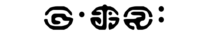 Keikoku Koin Font OTHER CHARS