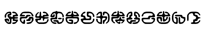Keikoku Koin Font LOWERCASE