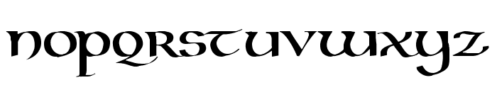 Kells Uncial Bold Font LOWERCASE