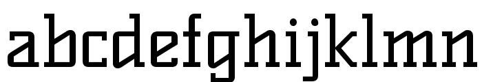 KellySlab-Regular Font LOWERCASE