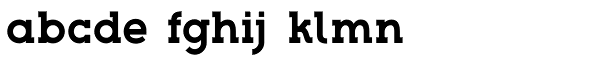 Kelvin Slab Black Font LOWERCASE