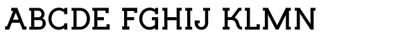 Kelvin Slab Bold Font UPPERCASE