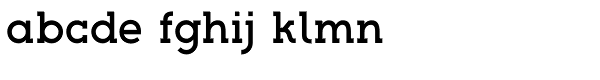 Kelvin Slab Bold Font LOWERCASE