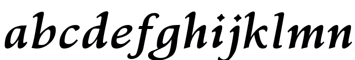Kelvinch Bold Italic Font LOWERCASE