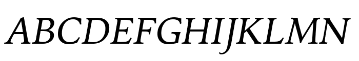 Kelvinch Italic Font UPPERCASE