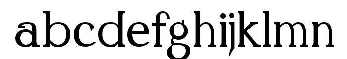 Kennon Regular Font LOWERCASE