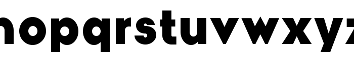 Kessel 205 Heavy Font LOWERCASE