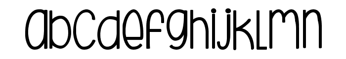 KG Beneath Your Beautiful Chunk Font LOWERCASE