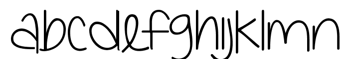KG Faith Hope and Love Font LOWERCASE