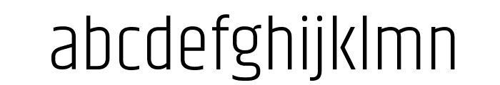 Khand-ExtraLight Font LOWERCASE