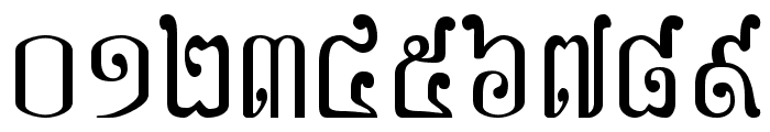 Khek Sangker Font OTHER CHARS