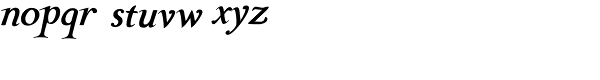 Kidela Italic Font LOWERCASE