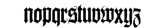 Killigrew Font LOWERCASE