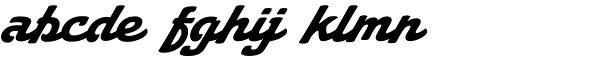 Kilo Font LOWERCASE