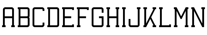 Kinetic Extreme Solid Regular Font LOWERCASE