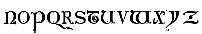 King Arthur Font LOWERCASE