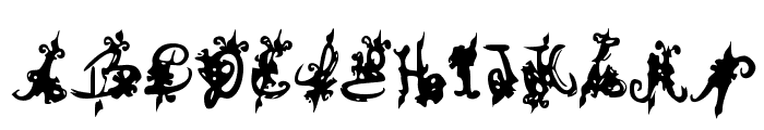 King Dirt Royal Font UPPERCASE
