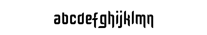 Kinglify Regular Font LOWERCASE