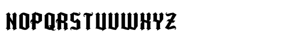Kingshead Gothic Alternates Font UPPERCASE