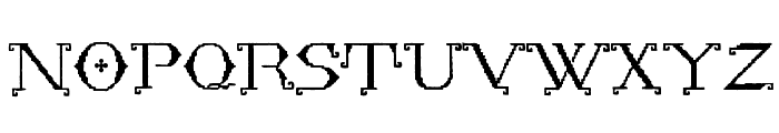 Kingthings Embroidery Font LOWERCASE