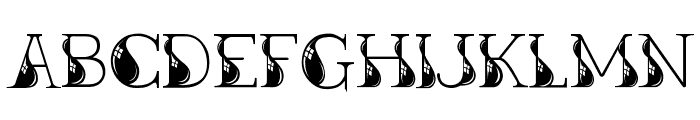 Kingthings Inkydinky Font UPPERCASE