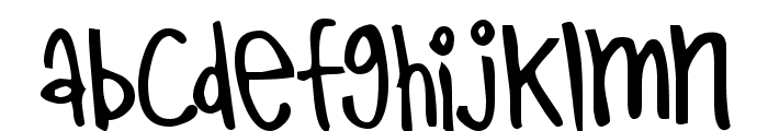 Kirby Font LOWERCASE