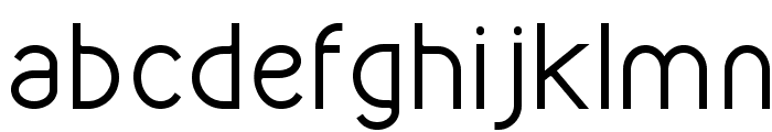 Kirvy Regular Font LOWERCASE
