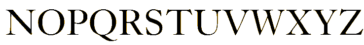 Kis Regular Font UPPERCASE