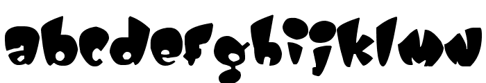 Kitty Weed Font LOWERCASE