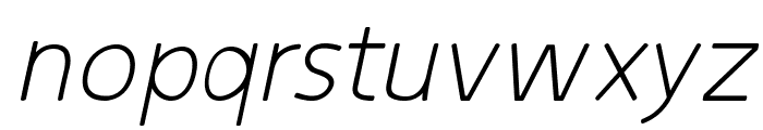 kiddySans-Italic Font LOWERCASE