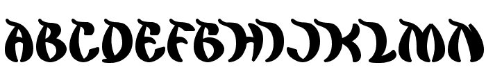 king cobra Font UPPERCASE