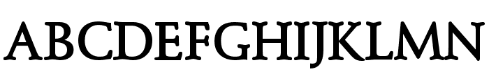 KL1_ Monocase Serif Font UPPERCASE