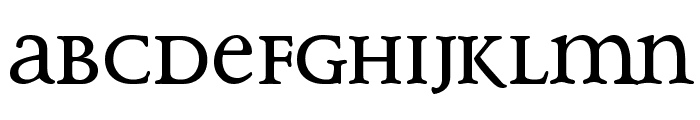 KL1_ Monocase Serif Font LOWERCASE