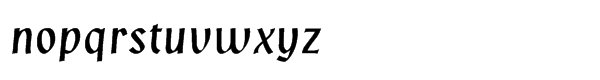 Klang® Regular Font LOWERCASE