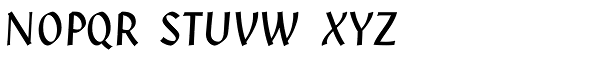 Klang Std Regular Font UPPERCASE