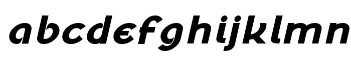 Klaudia Bold Oblique Font LOWERCASE