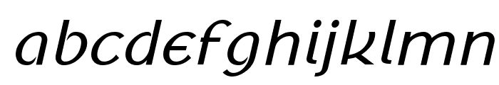 Klaudia Oblique Font LOWERCASE