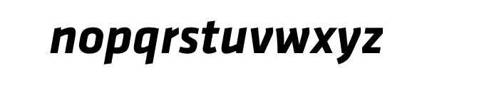 Klavika Bold Italic OT Font LOWERCASE