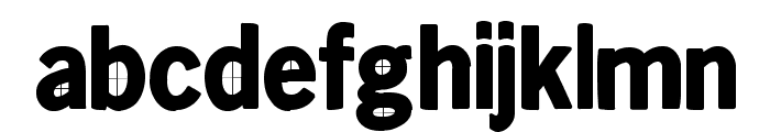 KleinsanBold Font LOWERCASE