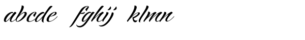 Klementina Font LOWERCASE