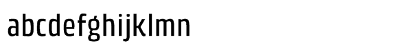 KlintÂ® Std Medium Condensed Font LOWERCASE